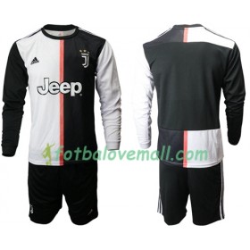 Levné Juventus Dětské Domácí Fotbalové dresy 2019/20 Dlouhý Rukáv
